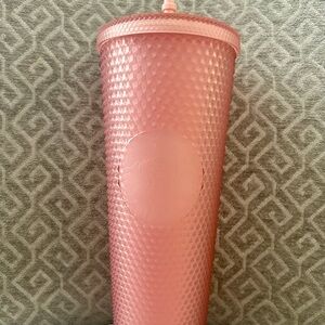Starbucks Pink Textured Tumbler